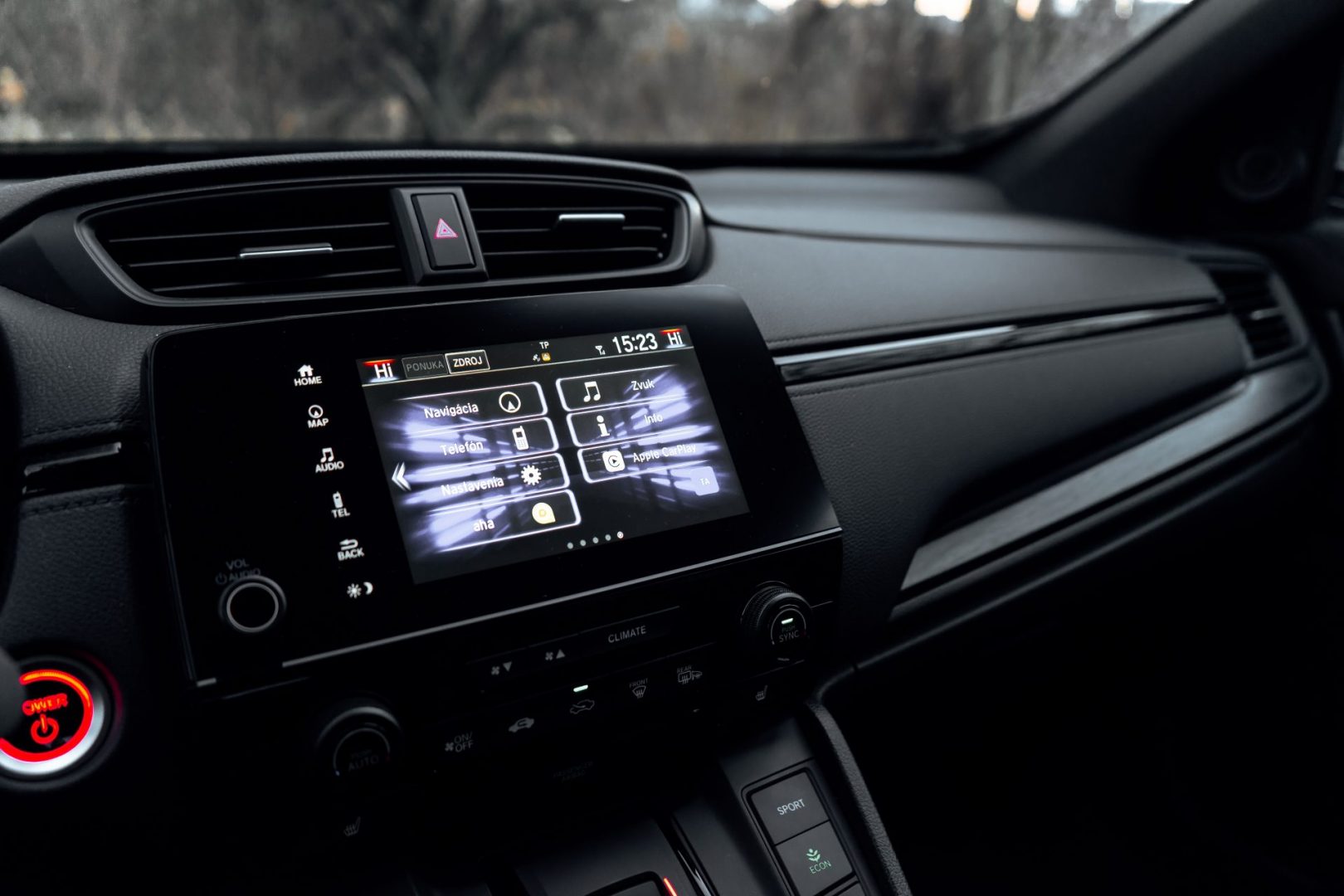 Honda CR-V Sportline infotainment